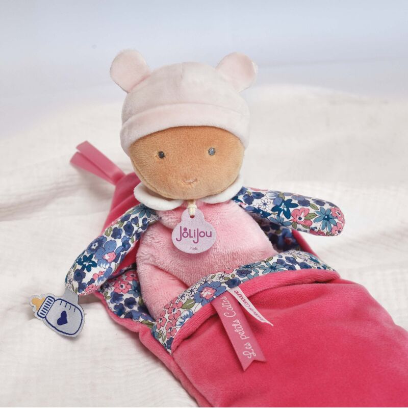  - my first doll - bébé douillette fuschia 22 cm 